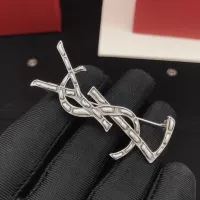 Cheap Yves Saint Laurent Brooches For Women #1389542 Replica Wholesale [$29.00 USD] [ITEM#1389542] on Replica Yves Saint Laurent Brooches