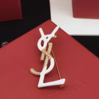 Cheap Yves Saint Laurent Brooches For Women #1389543 Replica Wholesale [$29.00 USD] [ITEM#1389543] on Replica Yves Saint Laurent Brooches