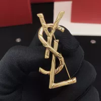 Cheap Yves Saint Laurent Brooches For Women #1389544 Replica Wholesale [$27.00 USD] [ITEM#1389544] on Replica Yves Saint Laurent Brooches
