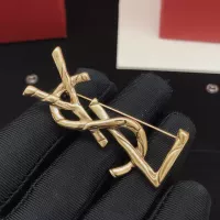 Cheap Yves Saint Laurent Brooches For Women #1389544 Replica Wholesale [$27.00 USD] [ITEM#1389544] on Replica Yves Saint Laurent Brooches
