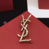 Cheap Yves Saint Laurent Brooches For Women #1389544 Replica Wholesale [$27.00 USD] [ITEM#1389544] on Replica Yves Saint Laurent Brooches