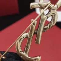 Cheap Yves Saint Laurent Brooches For Women #1389544 Replica Wholesale [$27.00 USD] [ITEM#1389544] on Replica Yves Saint Laurent Brooches