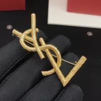 Cheap Yves Saint Laurent Brooches For Women #1389547 Replica Wholesale [$29.00 USD] [ITEM#1389547] on Replica Yves Saint Laurent Brooches