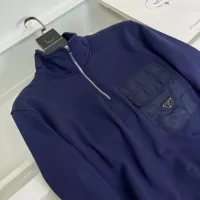 Cheap Prada Hoodies Long Sleeved For Men #1389622 Replica Wholesale [$88.00 USD] [ITEM#1389622] on Replica Prada Hoodies