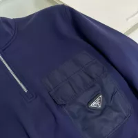 Cheap Prada Hoodies Long Sleeved For Men #1389622 Replica Wholesale [$88.00 USD] [ITEM#1389622] on Replica Prada Hoodies