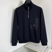Cheap Prada Hoodies Long Sleeved For Men #1389623 Replica Wholesale [$88.00 USD] [ITEM#1389623] on Replica Prada Hoodies