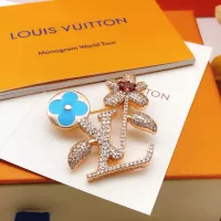 Cheap Louis Vuitton LV Brooches For Women #1389764 Replica Wholesale [$38.00 USD] [ITEM#1389764] on Replica Louis Vuitton LV Brooches
