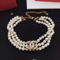 Cheap Chanel Necklaces For Women #1390029 Replica Wholesale [$45.00 USD] [ITEM#1390029] on Replica Chanel Necklaces
