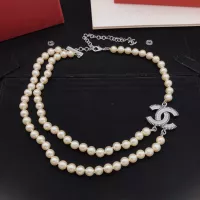 Cheap Chanel Necklaces For Women #1390030 Replica Wholesale [$45.00 USD] [ITEM#1390030] on Replica Chanel Necklaces