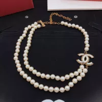 Cheap Chanel Necklaces For Women #1390031 Replica Wholesale [$45.00 USD] [ITEM#1390031] on Replica Chanel Necklaces