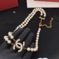 Cheap Chanel Necklaces For Women #1390031 Replica Wholesale [$45.00 USD] [ITEM#1390031] on Replica Chanel Necklaces