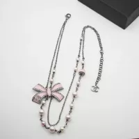 Cheap Chanel Necklaces For Women #1390034 Replica Wholesale [$68.00 USD] [ITEM#1390034] on Replica Chanel Necklaces