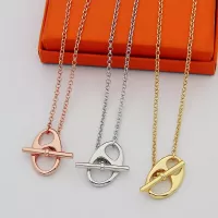 Cheap Hermes Necklaces #1390065 Replica Wholesale [$25.00 USD] [ITEM#1390065] on Replica Hermes Necklaces
