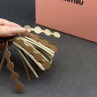 Cheap MIU MIU Key Holder And Bag Buckle #1390081 Replica Wholesale [$29.00 USD] [ITEM#1390081] on Replica MIU MIU Key Holder And Bag Buckle