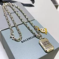 Cheap Balenciaga Necklaces #1390120 Replica Wholesale [$60.00 USD] [ITEM#1390120] on Replica Balenciaga Necklaces