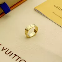 Cheap Louis Vuitton LV Rings In Gold #1390160 Replica Wholesale [$25.00 USD] [ITEM#1390160] on Replica Louis Vuitton LV Rings