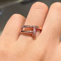 Cheap Cartier Rings In Rose Gold #1390164 Replica Wholesale [$25.00 USD] [ITEM#1390164] on Replica Cartier Rings