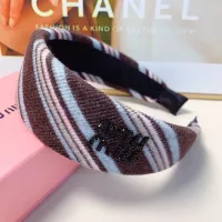 Cheap MIU MIU Headband For Women #1390186 Replica Wholesale [$27.00 USD] [ITEM#1390186] on Replica MIU MIU Headband