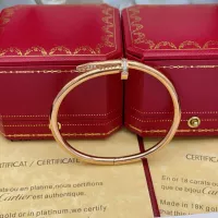 Cheap Cartier bracelets In Rose Gold #1390188 Replica Wholesale [$27.00 USD] [ITEM#1390188] on Replica Cartier bracelets