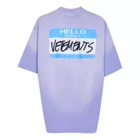 Cheap VETEMENTS T-Shirts Short Sleeved For Unisex #1390235 Replica Wholesale [$40.00 USD] [ITEM#1390235] on Replica VETEMENTS T-Shirts
