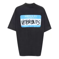 Cheap VETEMENTS T-Shirts Short Sleeved For Unisex #1390236 Replica Wholesale [$40.00 USD] [ITEM#1390236] on Replica VETEMENTS T-Shirts
