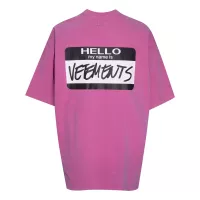 Cheap VETEMENTS T-Shirts Short Sleeved For Unisex #1390244 Replica Wholesale [$40.00 USD] [ITEM#1390244] on Replica VETEMENTS T-Shirts