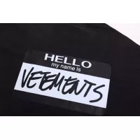 Cheap VETEMENTS T-Shirts Short Sleeved For Unisex #1390245 Replica Wholesale [$40.00 USD] [ITEM#1390245] on Replica VETEMENTS T-Shirts