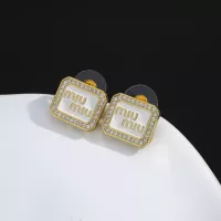 Cheap MIU MIU Earrings For Women #1390251 Replica Wholesale [$25.00 USD] [ITEM#1390251] on Replica MIU MIU Earrings