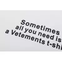 Cheap VETEMENTS T-Shirts Short Sleeved For Unisex #1390272 Replica Wholesale [$36.00 USD] [ITEM#1390272] on Replica VETEMENTS T-Shirts