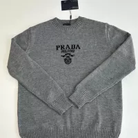 Cheap Prada Sweaters Long Sleeved For Unisex #1390323 Replica Wholesale [$82.00 USD] [ITEM#1390323] on Replica Prada Sweaters