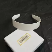 Cheap MIU MIU Headband For Women #1390335 Replica Wholesale [$45.00 USD] [ITEM#1390335] on Replica MIU MIU Headband
