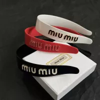 Cheap MIU MIU Headband For Women #1390335 Replica Wholesale [$45.00 USD] [ITEM#1390335] on Replica MIU MIU Headband
