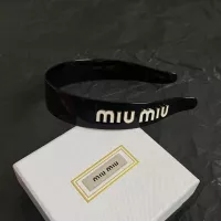 Cheap MIU MIU Headband For Women #1390337 Replica Wholesale [$45.00 USD] [ITEM#1390337] on Replica MIU MIU Headband