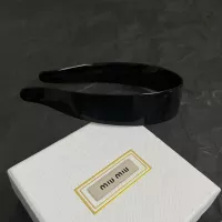 Cheap MIU MIU Headband For Women #1390337 Replica Wholesale [$45.00 USD] [ITEM#1390337] on Replica MIU MIU Headband