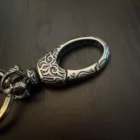 Cheap Chrome Hearts Key Holder And Bag Buckle #1390352 Replica Wholesale [$48.00 USD] [ITEM#1390352] on Replica Chrome Hearts Key Holder And Bag Buckle