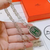 Cheap Hermes Necklaces #1390368 Replica Wholesale [$45.00 USD] [ITEM#1390368] on Replica Hermes Necklaces