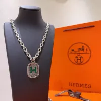 Cheap Hermes Necklaces #1390369 Replica Wholesale [$56.00 USD] [ITEM#1390369] on Replica Hermes Necklaces