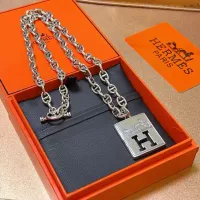 Cheap Hermes Necklaces #1390372 Replica Wholesale [$56.00 USD] [ITEM#1390372] on Replica Hermes Necklaces