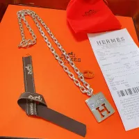 Cheap Hermes Necklaces #1390374 Replica Wholesale [$60.00 USD] [ITEM#1390374] on Replica Hermes Necklaces