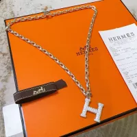Cheap Hermes Necklaces #1390375 Replica Wholesale [$60.00 USD] [ITEM#1390375] on Replica Hermes Necklaces
