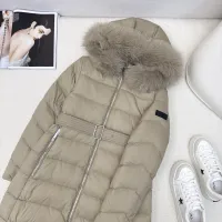 Cheap Burberry Down Feather Coat Long Sleeved For Women #1390469 Replica Wholesale [$247.93 USD] [ITEM#1390469] on Replica Burberry Down Feather Coat
