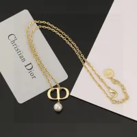 Cheap Christian Dior Necklaces For Women #1390490 Replica Wholesale [$25.00 USD] [ITEM#1390490] on Replica Christian Dior Necklaces