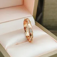 Cheap Bvlgari Rings In Rose Gold For Women #1390504 Replica Wholesale [$27.00 USD] [ITEM#1390504] on Replica Bvlgari Rings