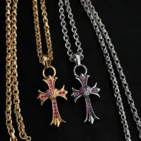 Cheap Chrome Hearts Necklaces #1390526 Replica Wholesale [$48.00 USD] [ITEM#1390526] on Replica Chrome Hearts Necklaces