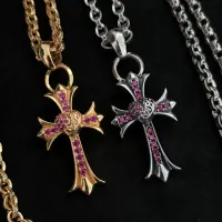 Cheap Chrome Hearts Necklaces #1390526 Replica Wholesale [$48.00 USD] [ITEM#1390526] on Replica Chrome Hearts Necklaces