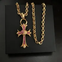 Cheap Chrome Hearts Necklaces #1390527 Replica Wholesale [$48.00 USD] [ITEM#1390527] on Replica Chrome Hearts Necklaces