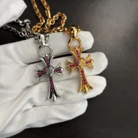 Cheap Chrome Hearts Necklaces #1390527 Replica Wholesale [$48.00 USD] [ITEM#1390527] on Replica Chrome Hearts Necklaces