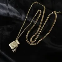 Cheap Chanel Necklaces For Women #1390542 Replica Wholesale [$27.00 USD] [ITEM#1390542] on Replica Chanel Necklaces