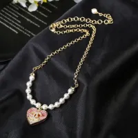 Cheap Chanel Necklaces For Women #1390544 Replica Wholesale [$32.00 USD] [ITEM#1390544] on Replica Chanel Necklaces