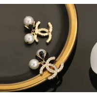 Cheap Chanel Earrings For Women #1390550 Replica Wholesale [$27.00 USD] [ITEM#1390550] on Replica Chanel Earrings